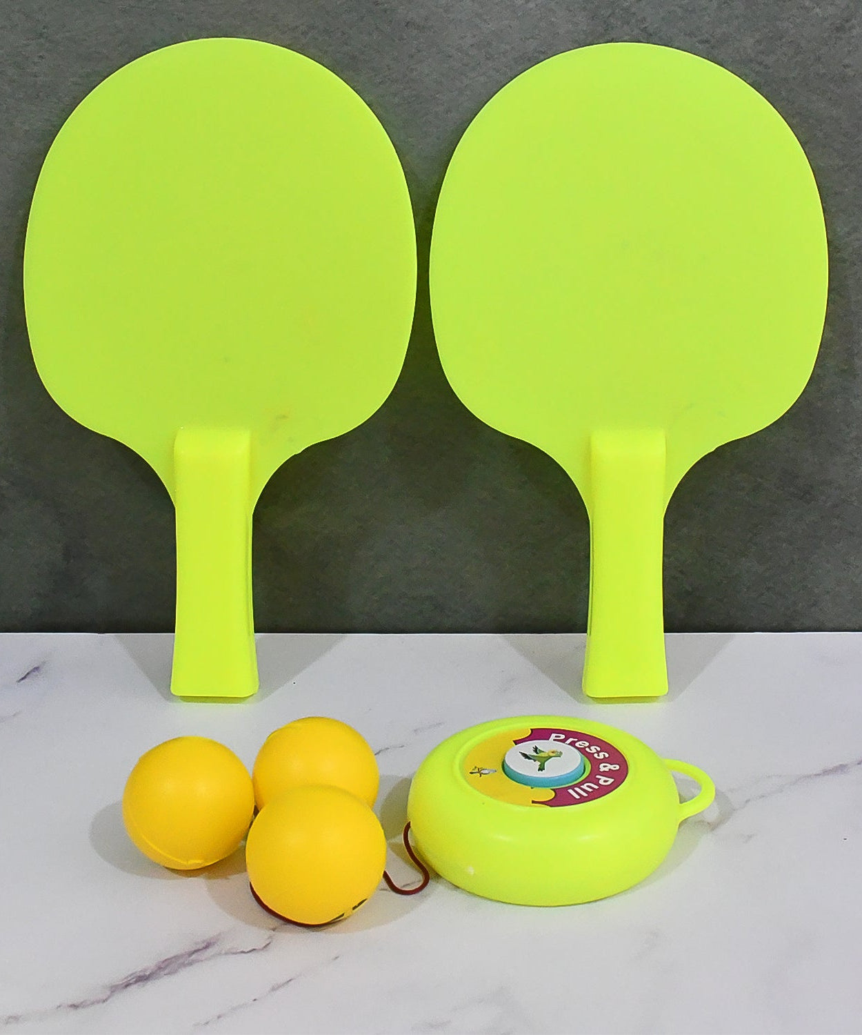 Hanging Table Tennis Trainer Set with Three Ball (1 Set)