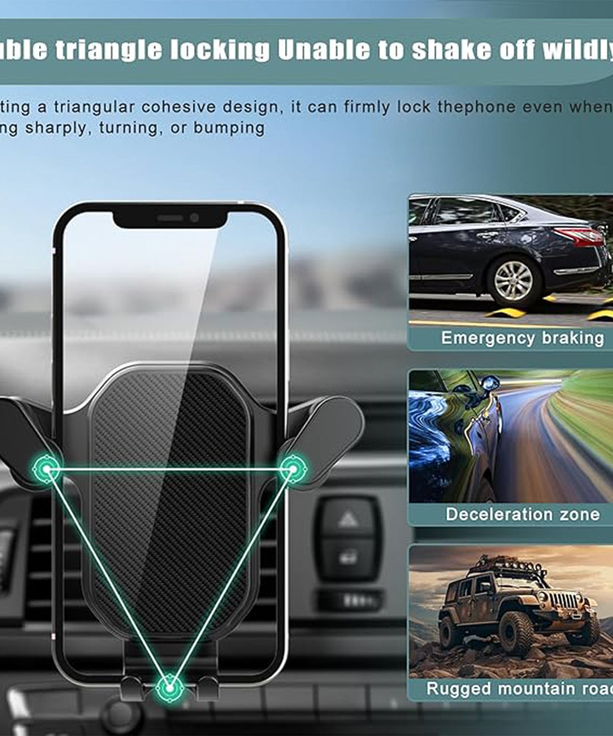 Plastic Car Mobile Holder (1 Pc)