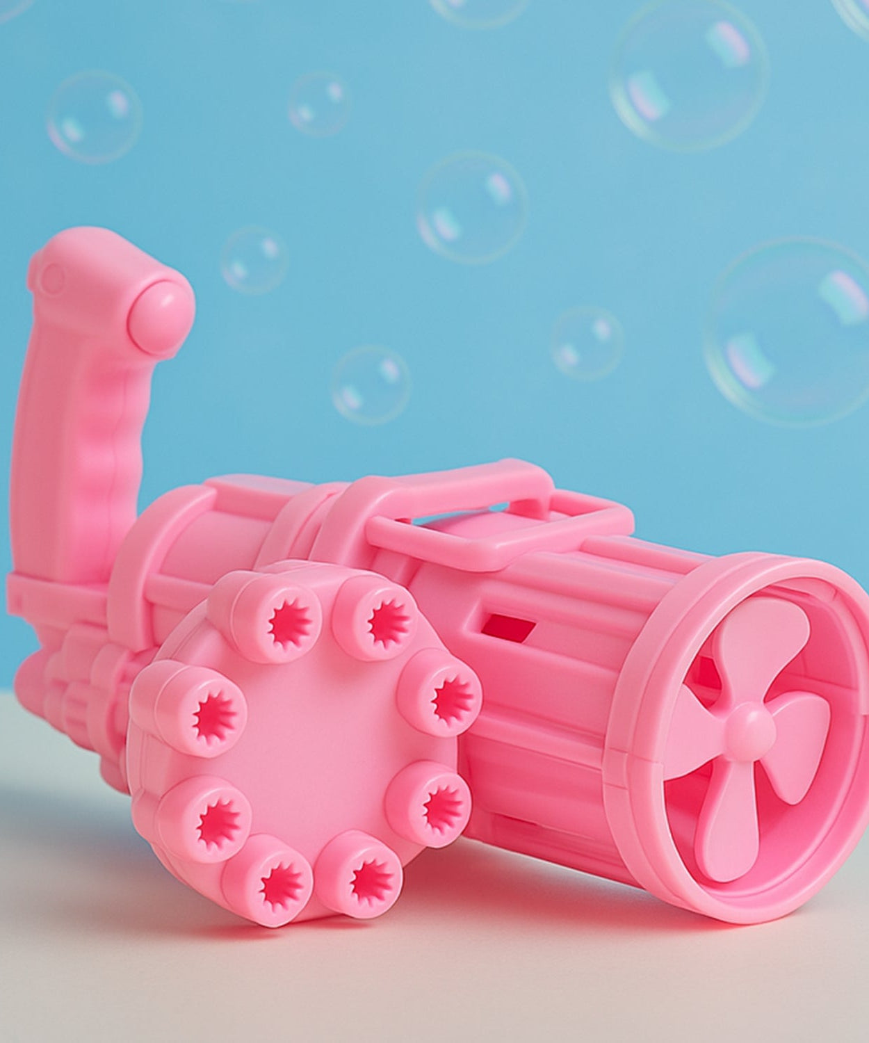 8-Hole battery operated Bubbles Gun Toys for Boys and Girls