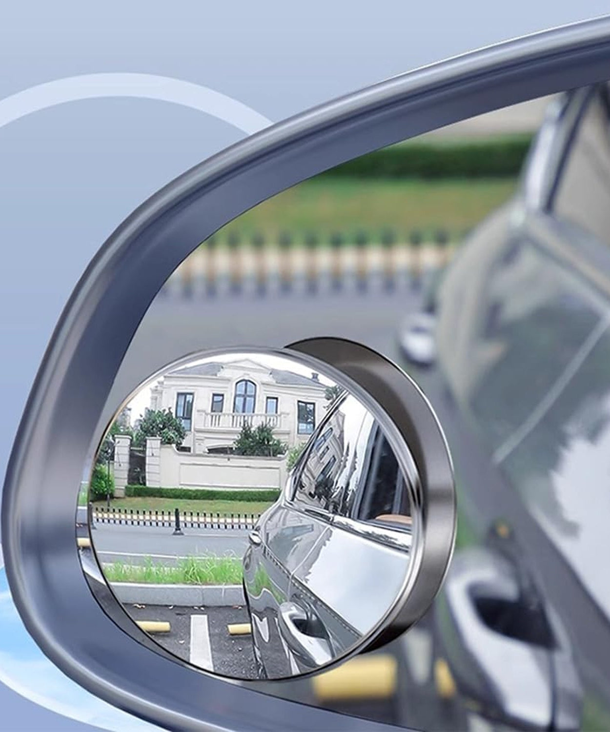 360° Adjustable Blind Spot Mirror for Car Side Rearview (2 Pc)