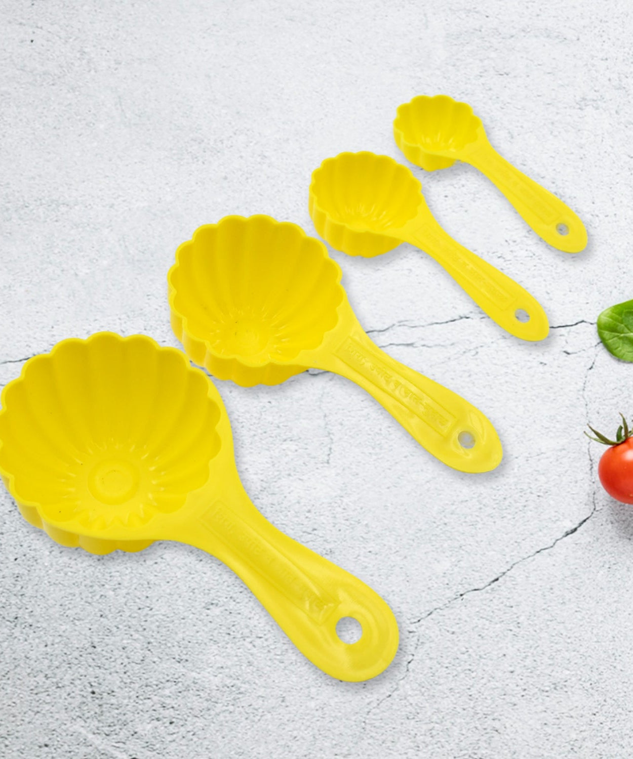 Plastic Kitchen Tool Mould / Ladoo Mould Spoon Ladoo Making Spoon Set for Kitchen Multipurpose, Plastic Ladoo Mold For Making Different Variety of Ladoo (4 Pcs Set)