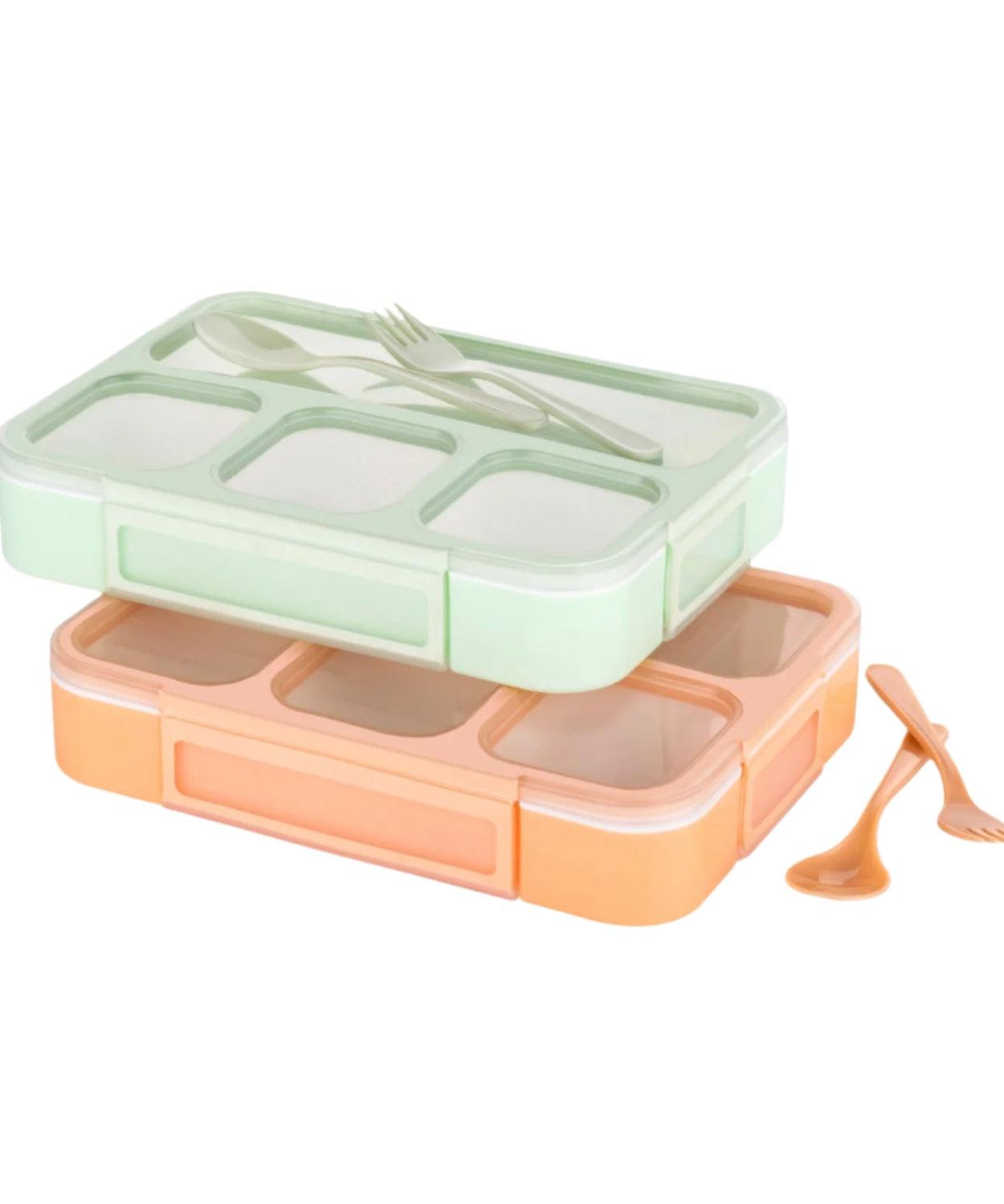 Leak-proof 4-compartment box