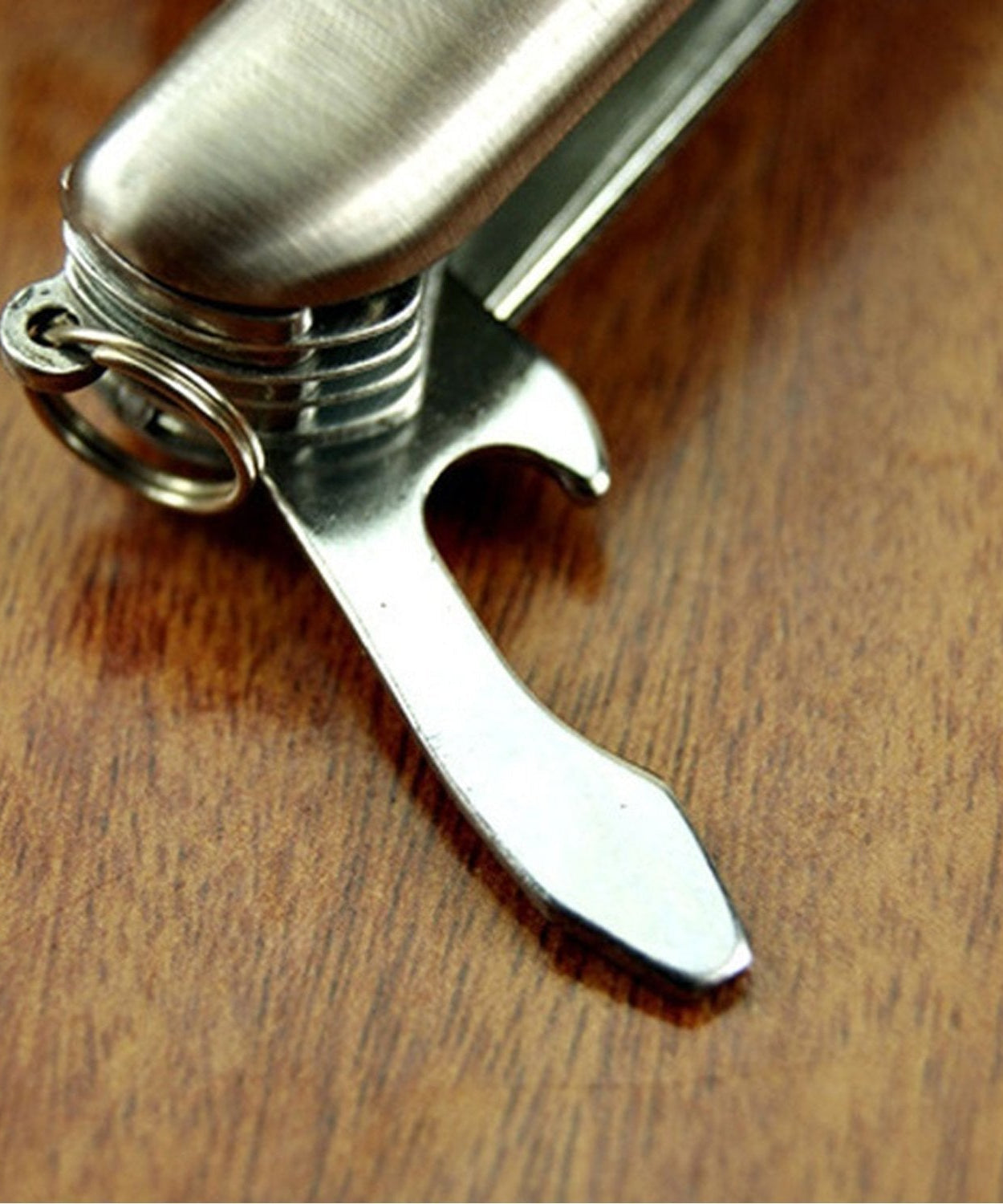 5-in-1 stainless steel cutlery set for picnics