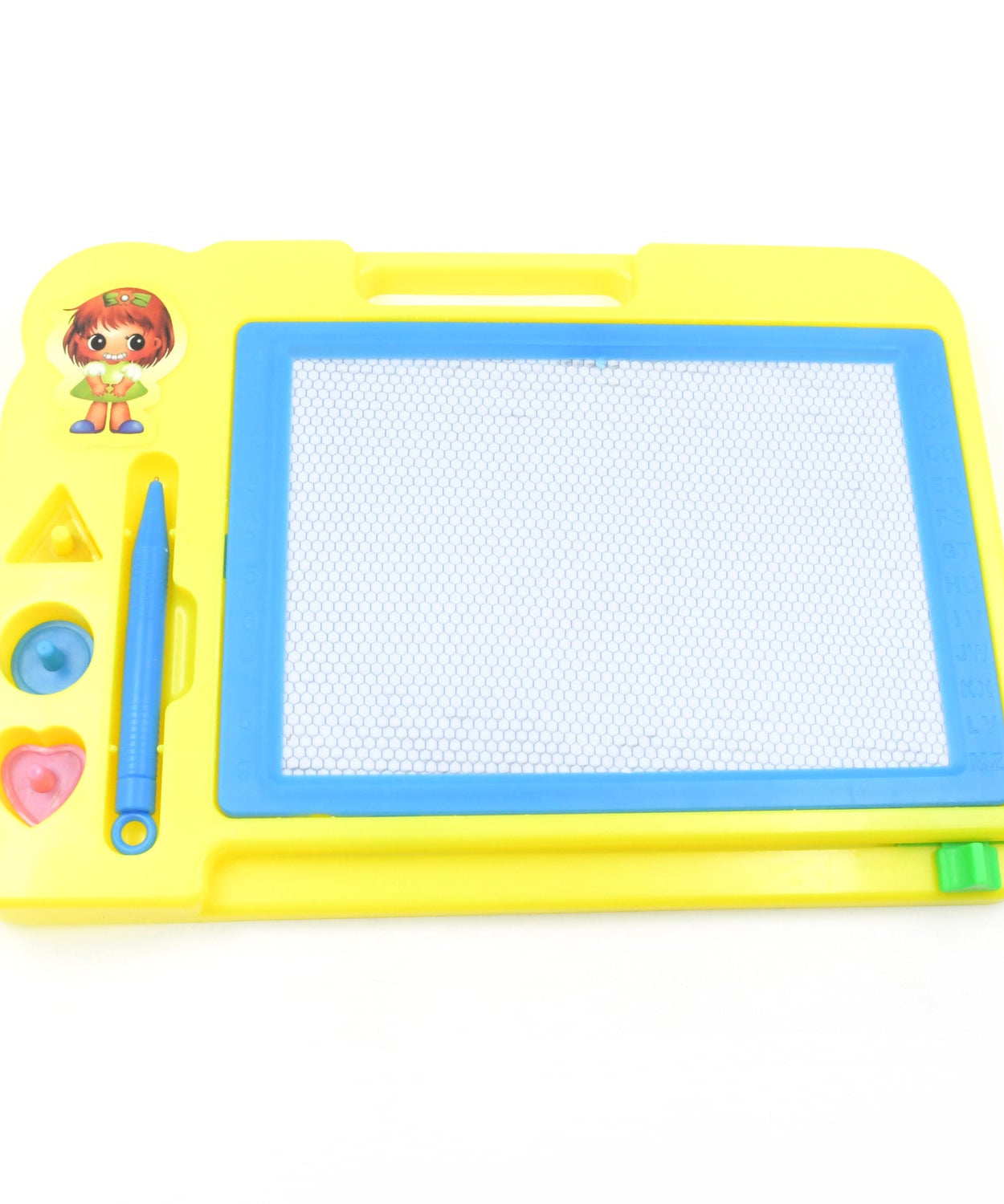 Children Magic Slate Pen Doodle Pad Erasable Drawing Easy Reading Writing Learning Graffiti Board Kids Gift Toy Magnetic Painting Sketch Pad for Baby Children (1 Pc Mix Color)