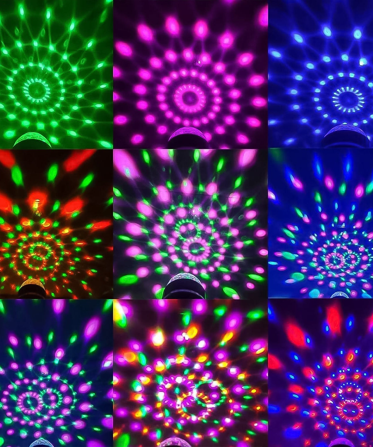 Party Lights, DJ Stage Light Disco Ball Light USB Charging Party Stage Lamp Party Light for Home Bar Car Wedding Holiday Party, Party Gift Kids Birthday