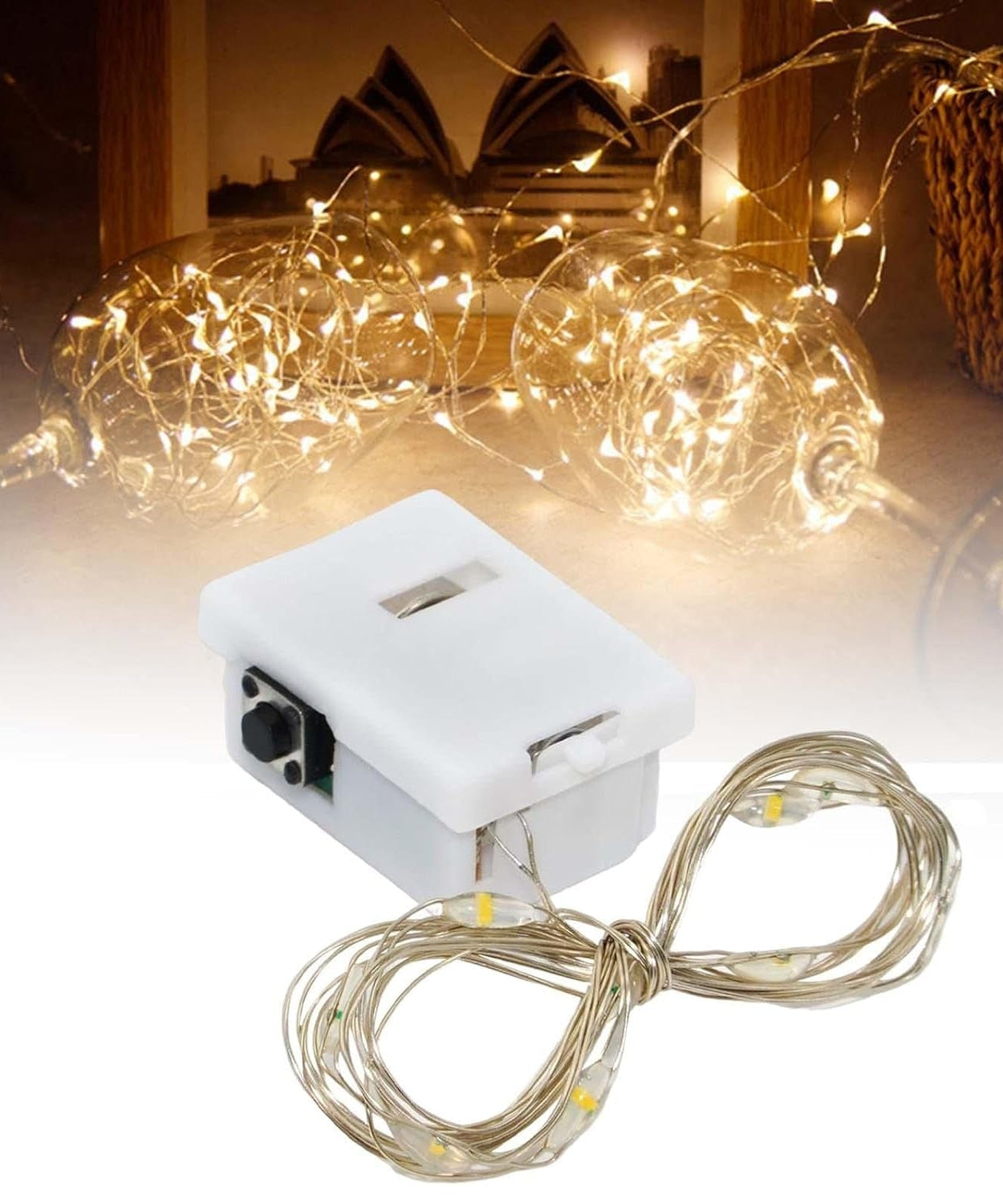 Fairy Lights Multi LED String Light, Mini Battery Operated (1 Pc)