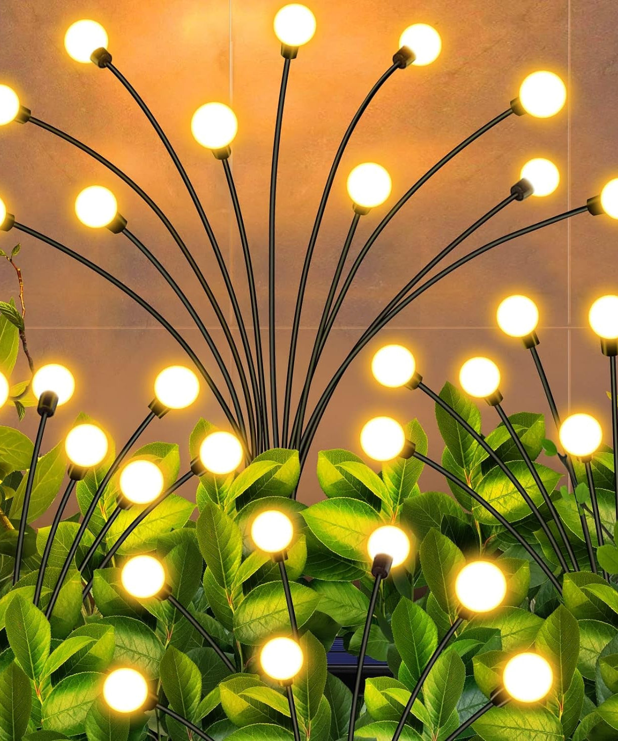 Decorative solar lights for backyard and patio