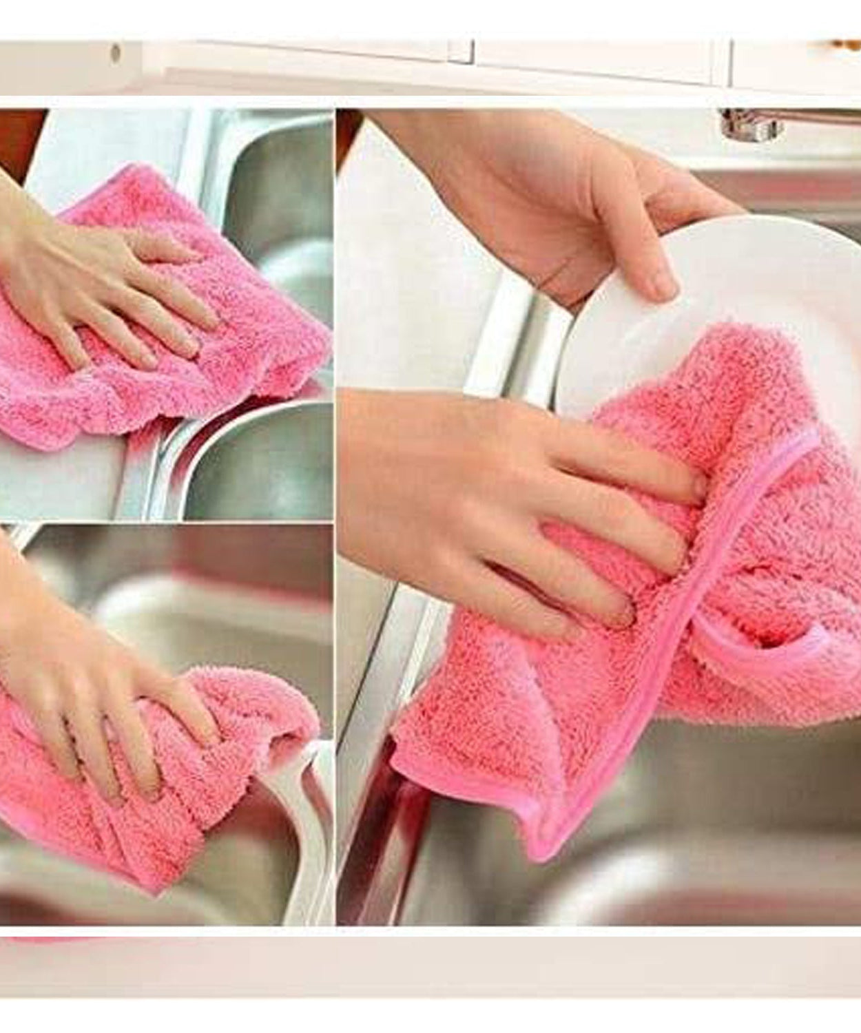 Hanging hand towel microfiber