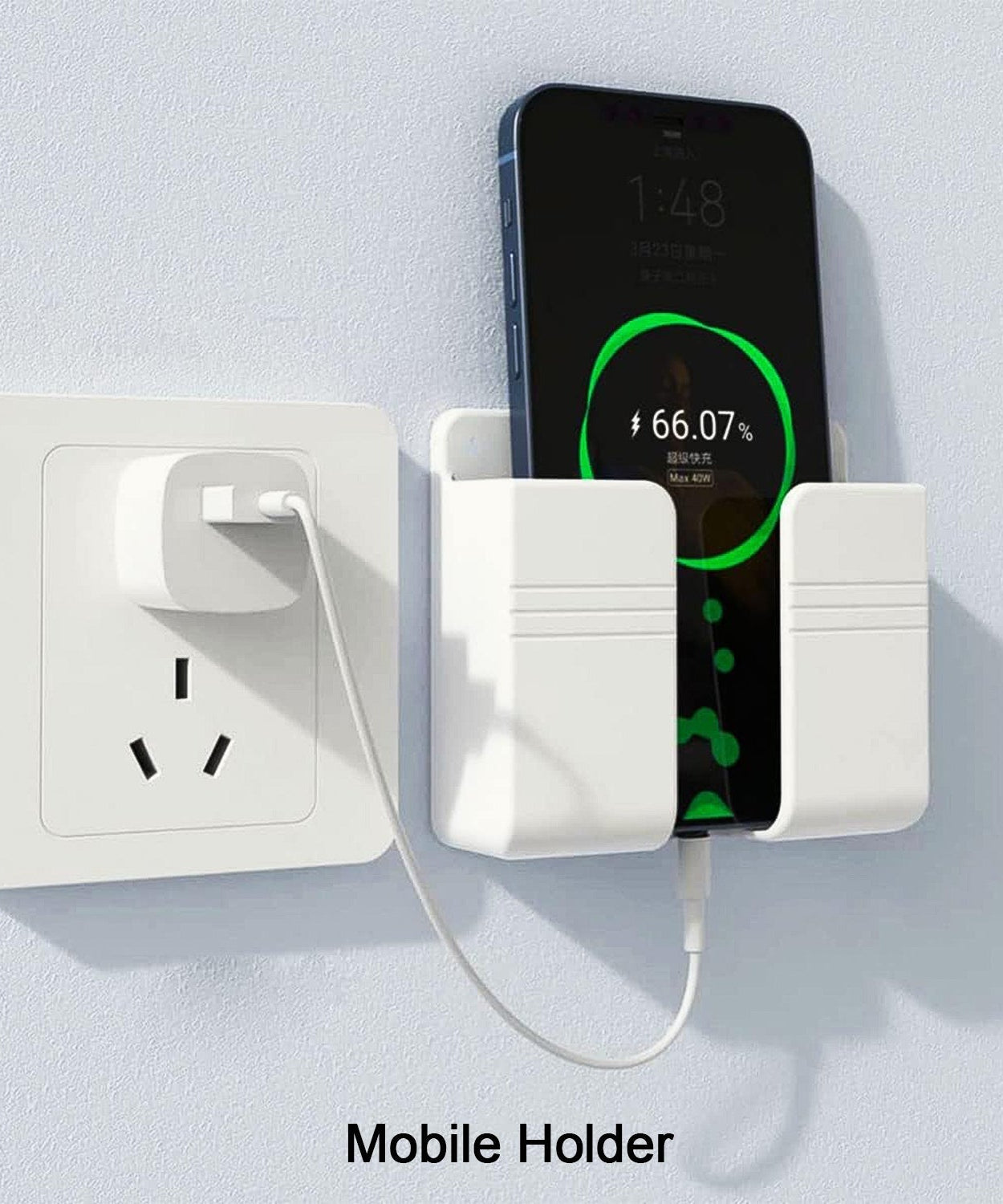 Self-Adhesive Phone Dock