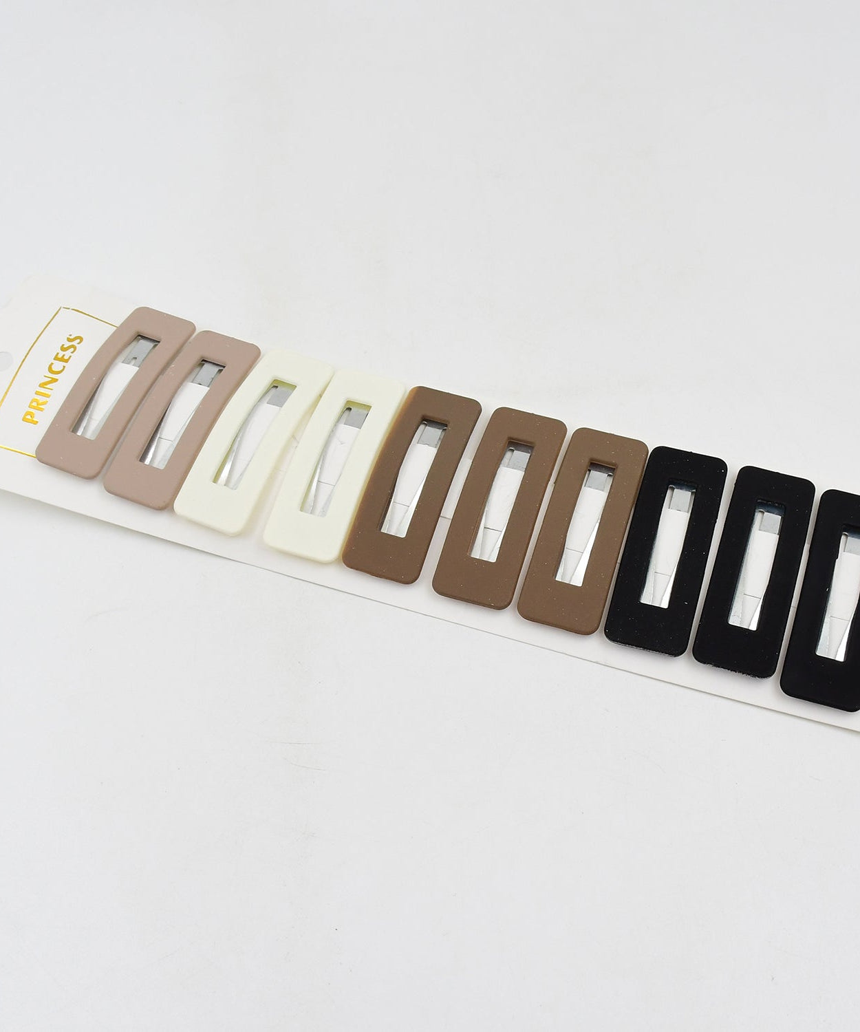 Miss Beauty 10pcs Cute Matte Multicolour & Design Hair Clip Set, Hair accessories