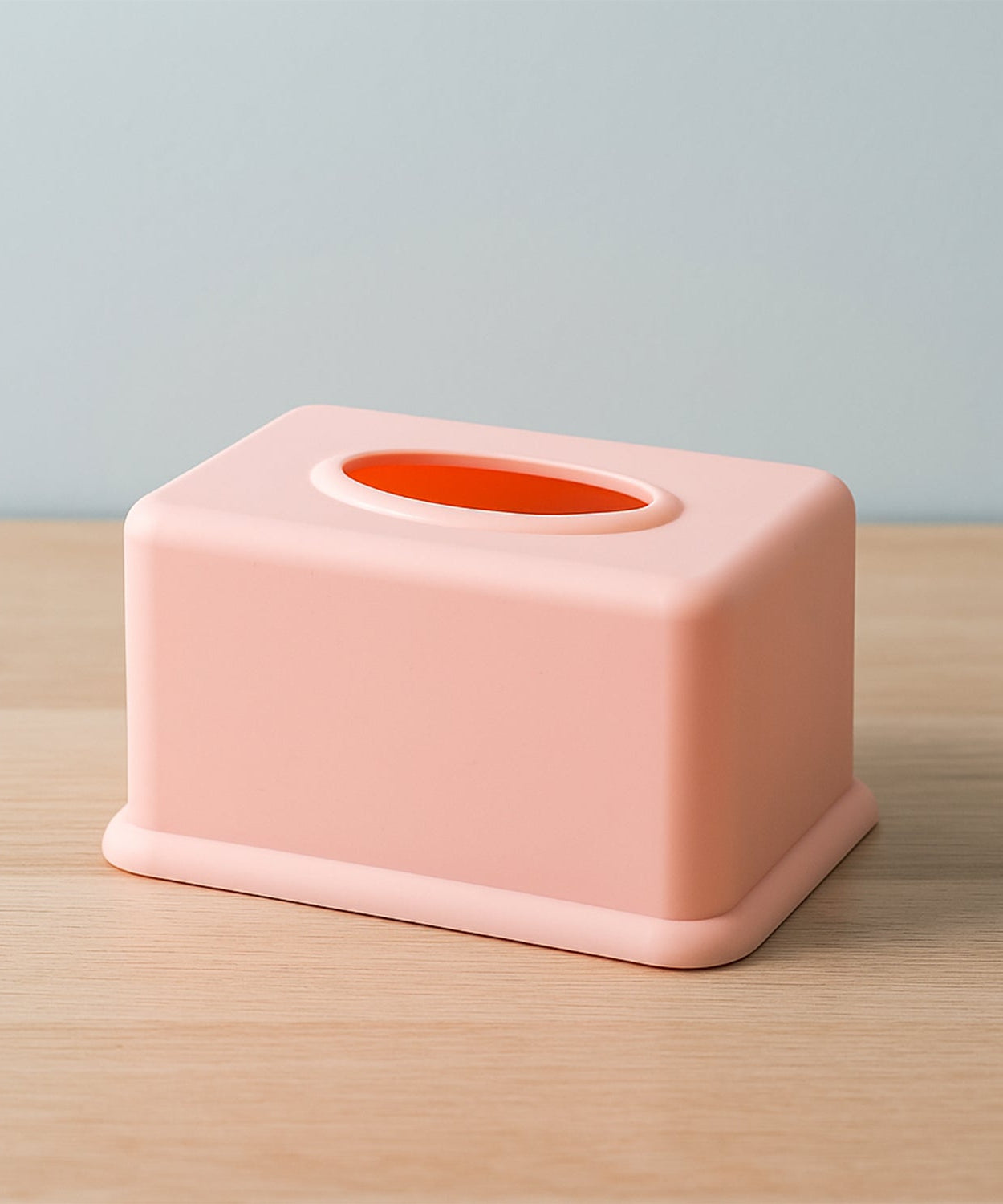 Transparent Rectangular Tissue Dispenser