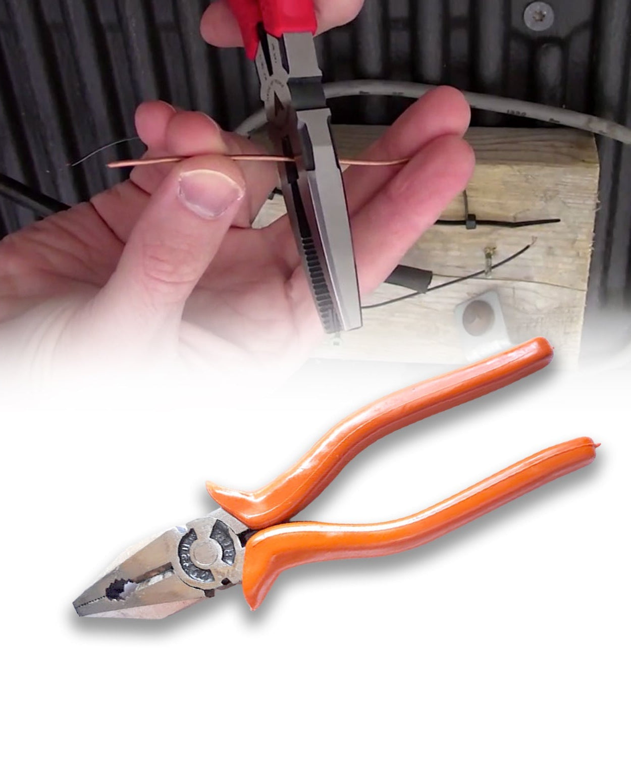 Durable wire cutters and pliers for heavy use.