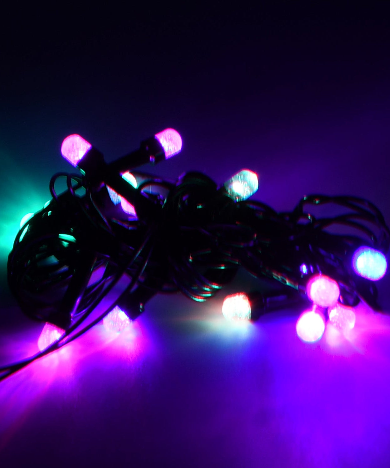 3M string lights for festivals, multi-color LED lights.