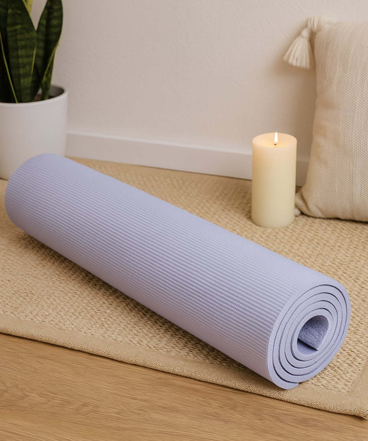 Premium Non-Slip Printed Yoga Mat (Mix Color – 1 Pc)