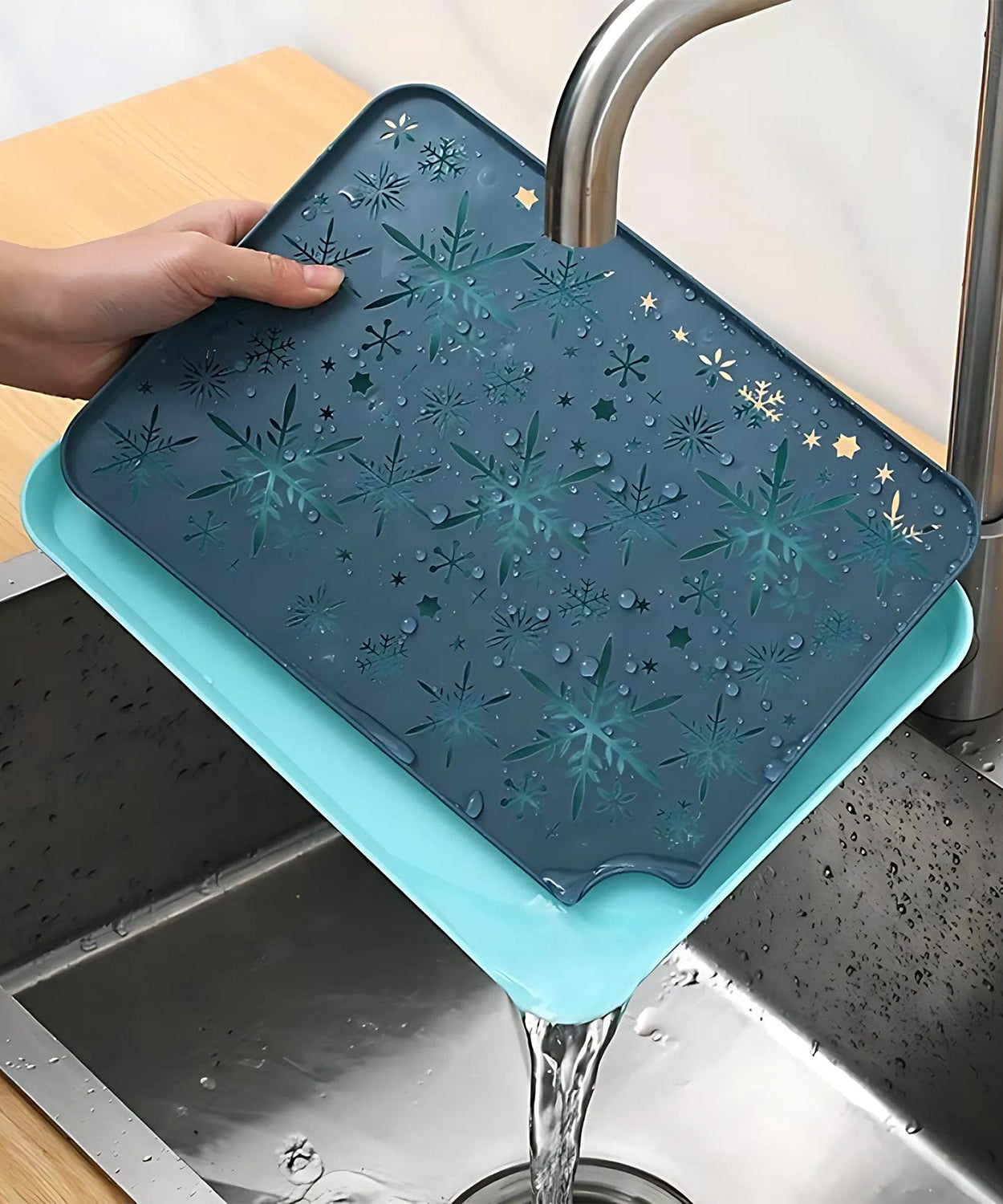 Snowflake Style Drain Tray