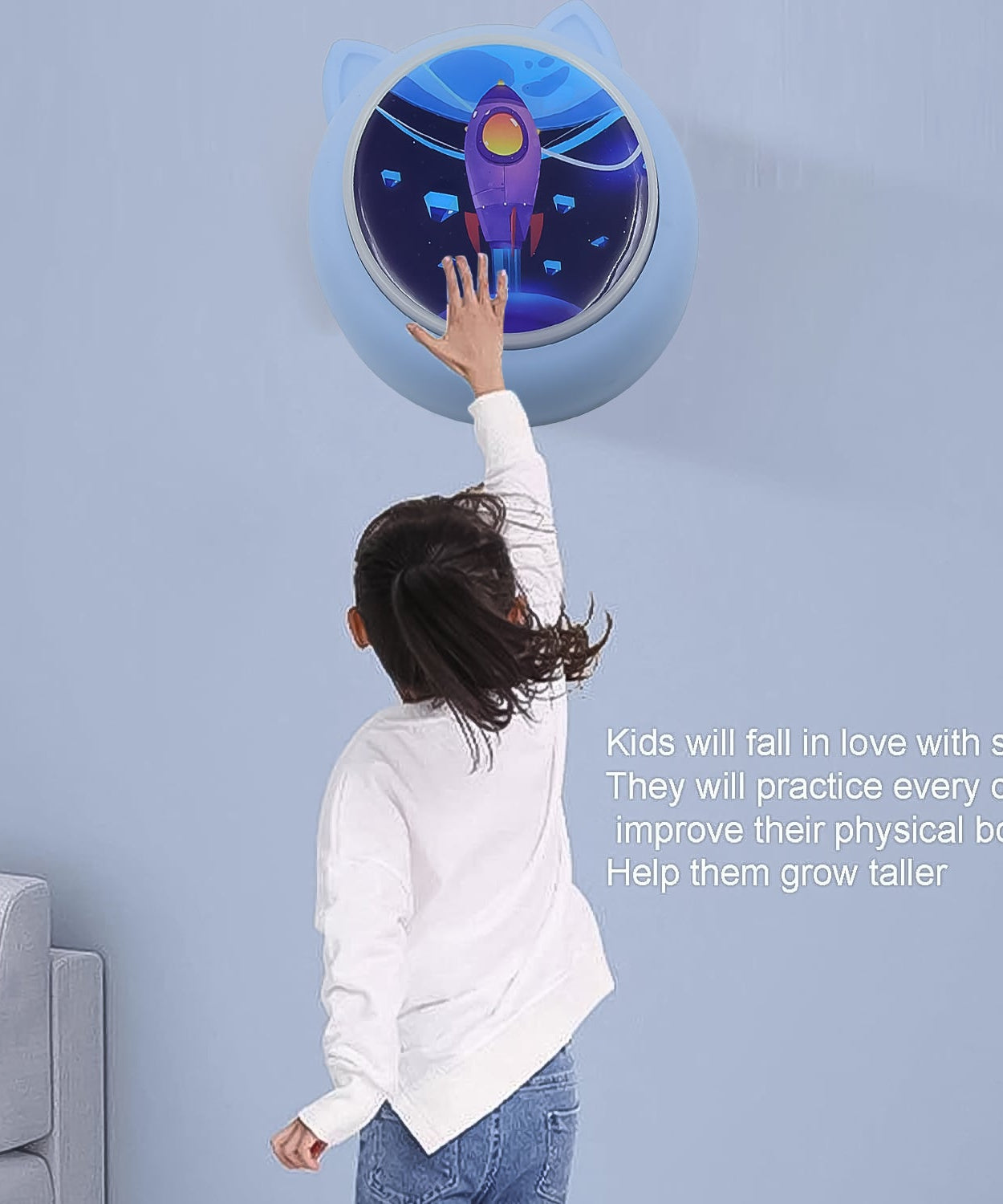 Kids Touch Jumping Toy (1 Pc / Battery Included)