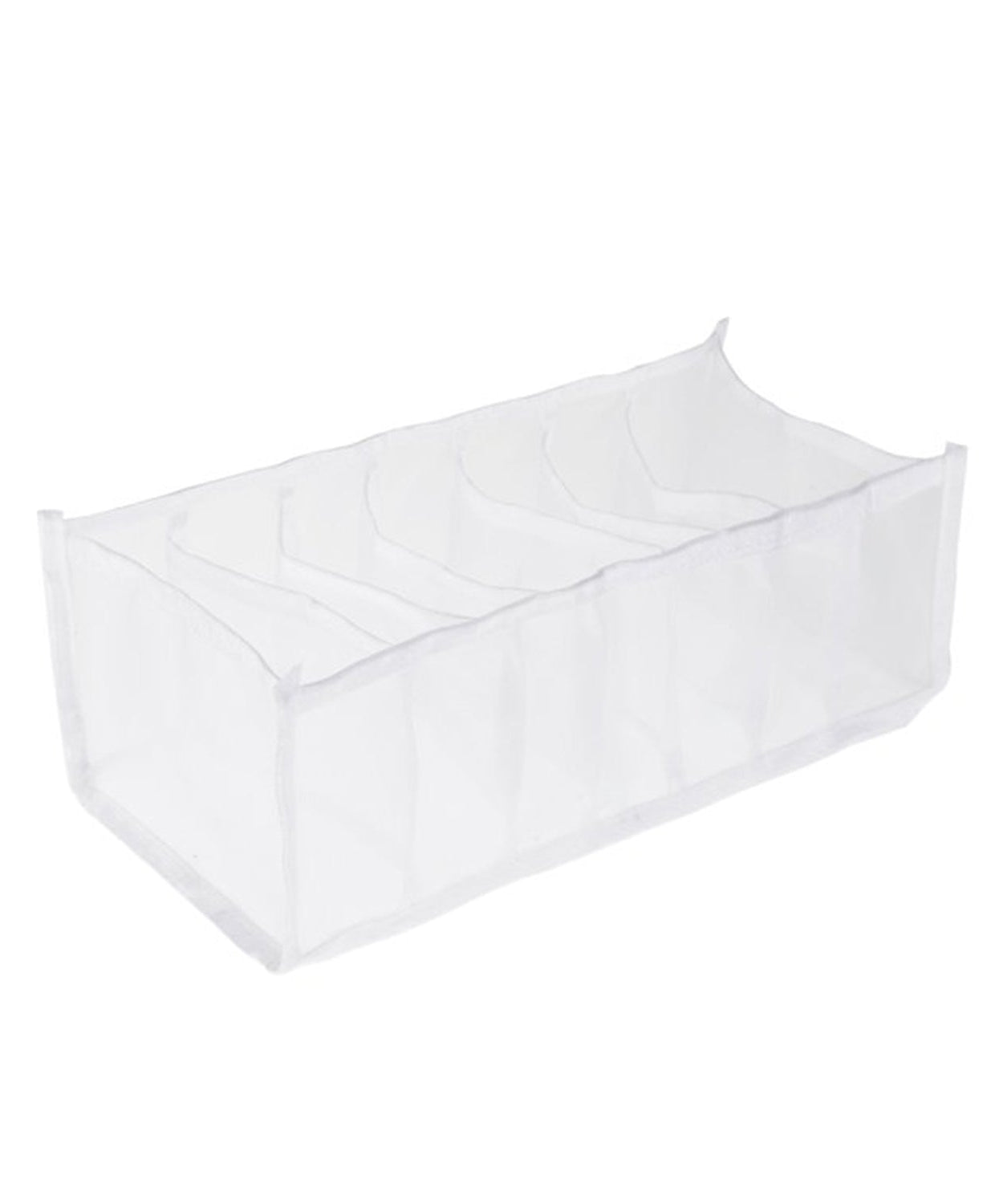 Practical 7-section laundry bag for sorting and storing clothes