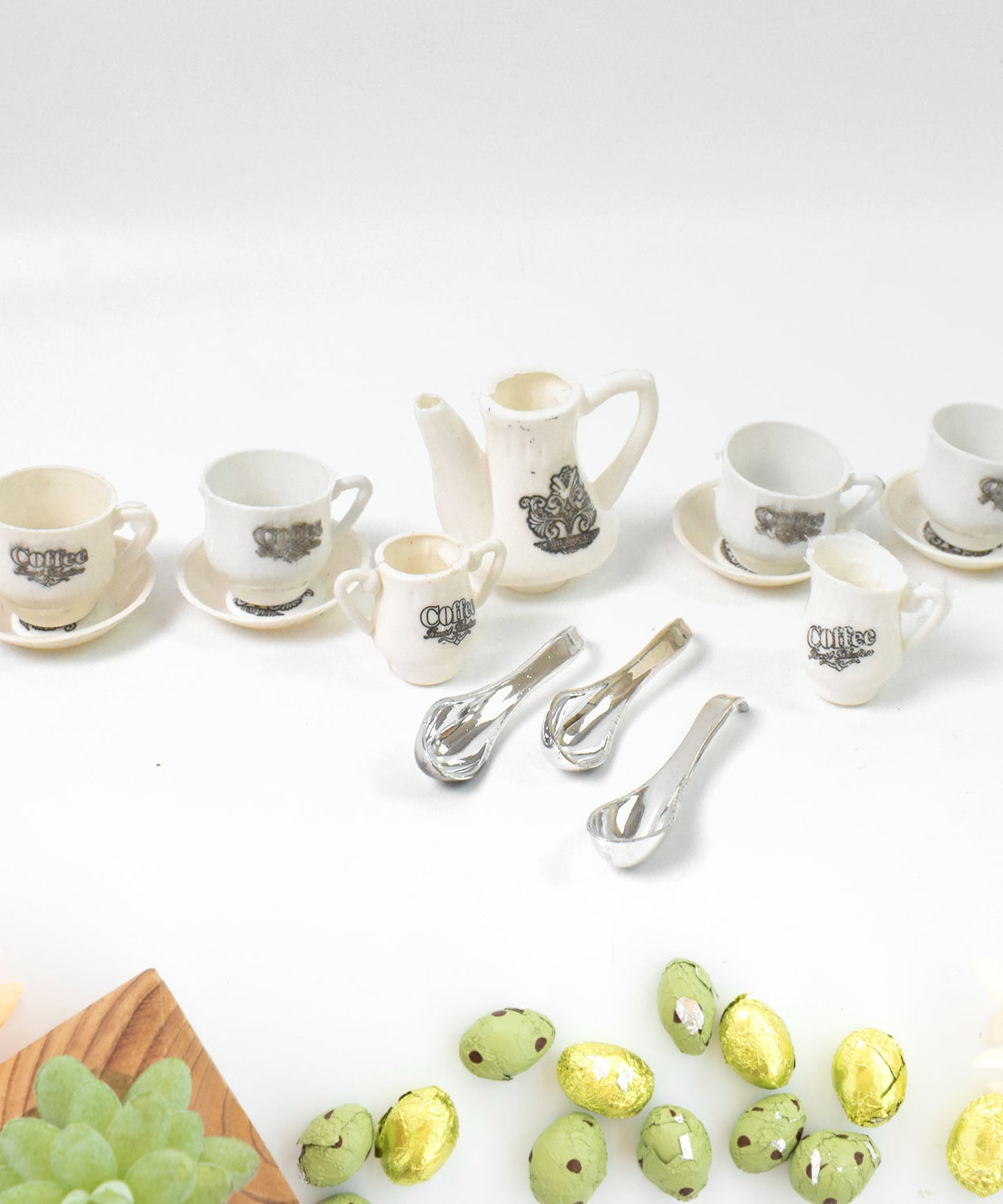 Tickles Tea toy Set | Coffee Kitchen Plastic Set Toy for Kids, Boys & Girls (14 Pcs / Mix Size & Design)