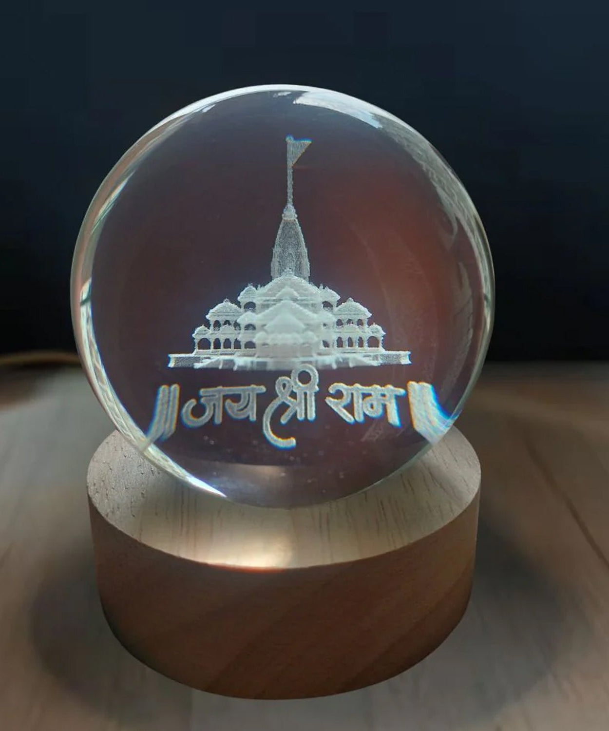 3D Crystal Ball lamps for Bedroom 3D Lamps for Home Decoration 3D Crystal Ball Night Light Gifts for Women Gifts for Men Room Decor Items for Bedroom for Friend and Family (1 Pc)