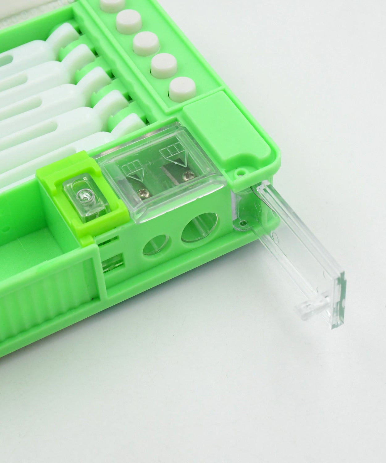 Multipurpose Compass Box (2 Compartments): Cartoon Pencil Case for Kids