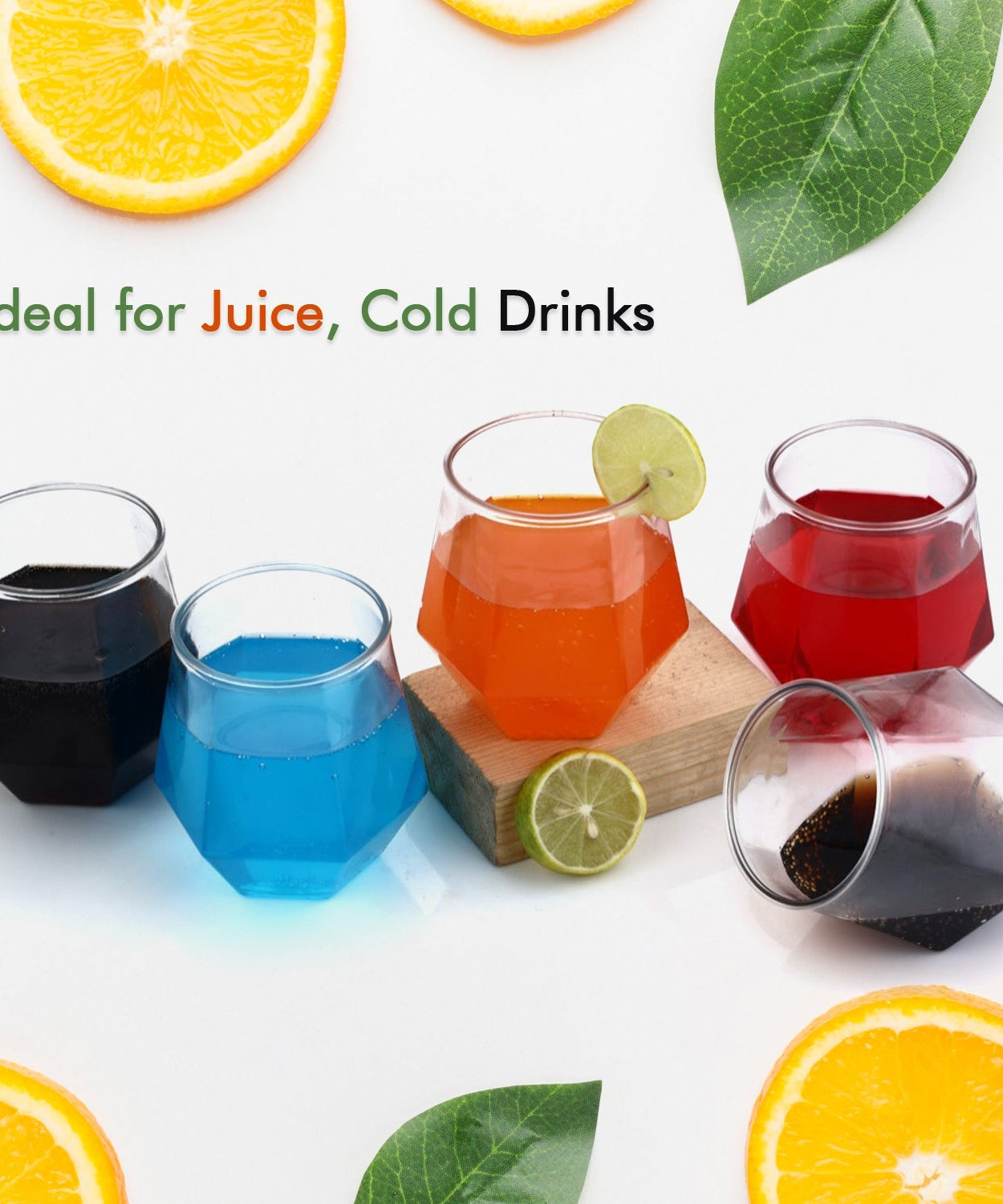 Crystal pilsner glass side view