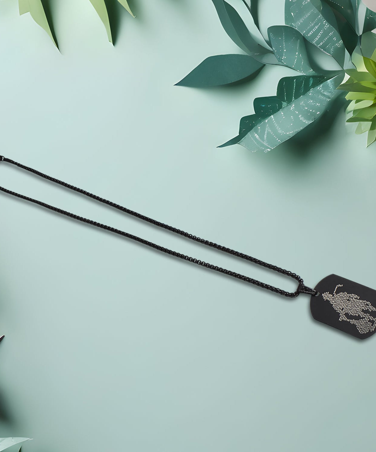 Stainless Steel Hanuman Necklace