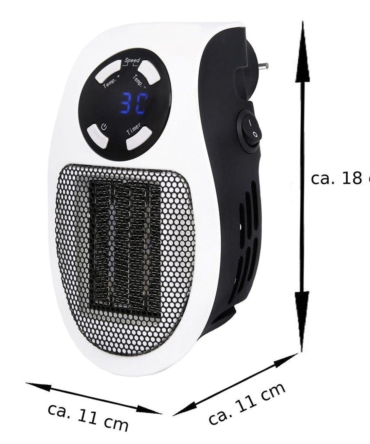 Household mini fan heater for winter