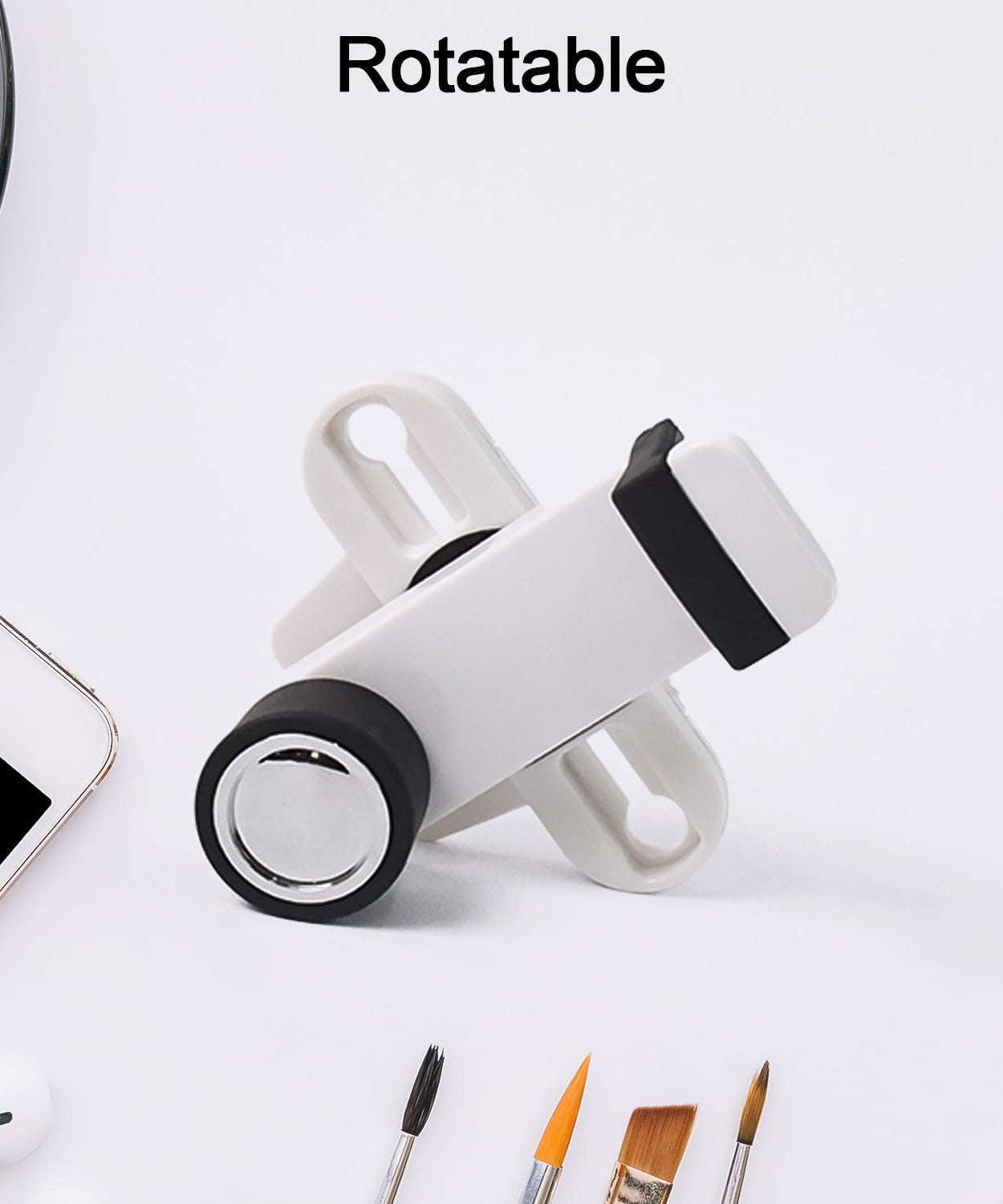 Car Phone Holder 180 Rotating Automobile (1 pc)