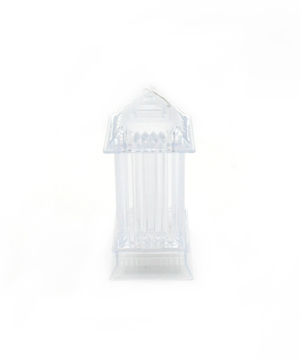 Crystal candle light with LED flickering effect, perfect for parties