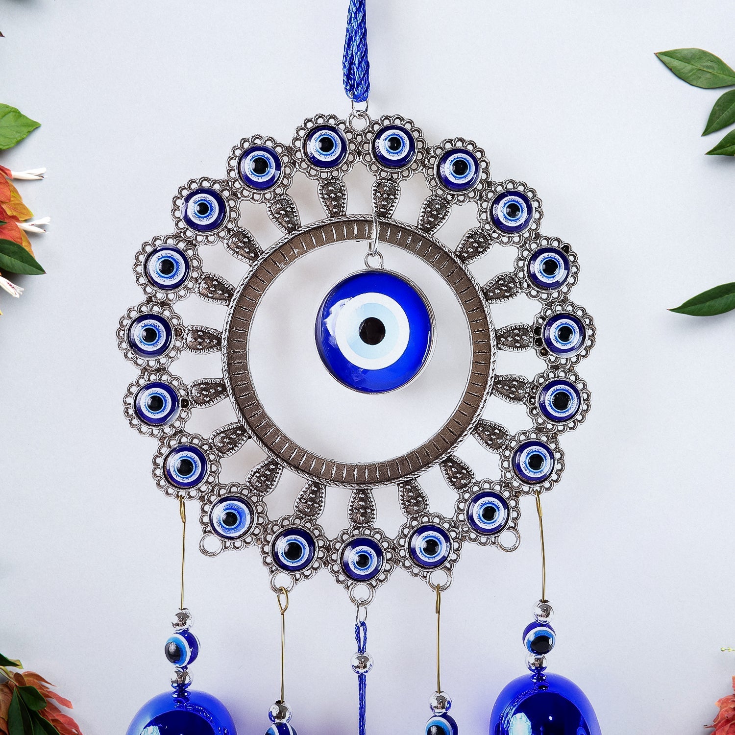 Decorative OM Evil Eye Wind Chime Wall Hanging (Mix Desin & 1 Pc)