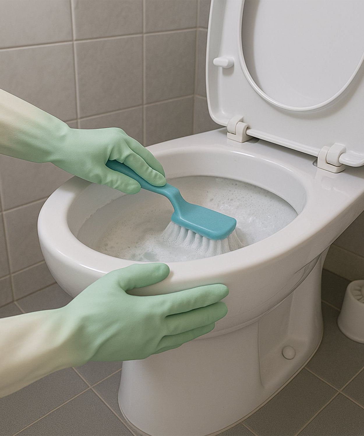 Latex Household Gloves (2 Pair / Mix Color)