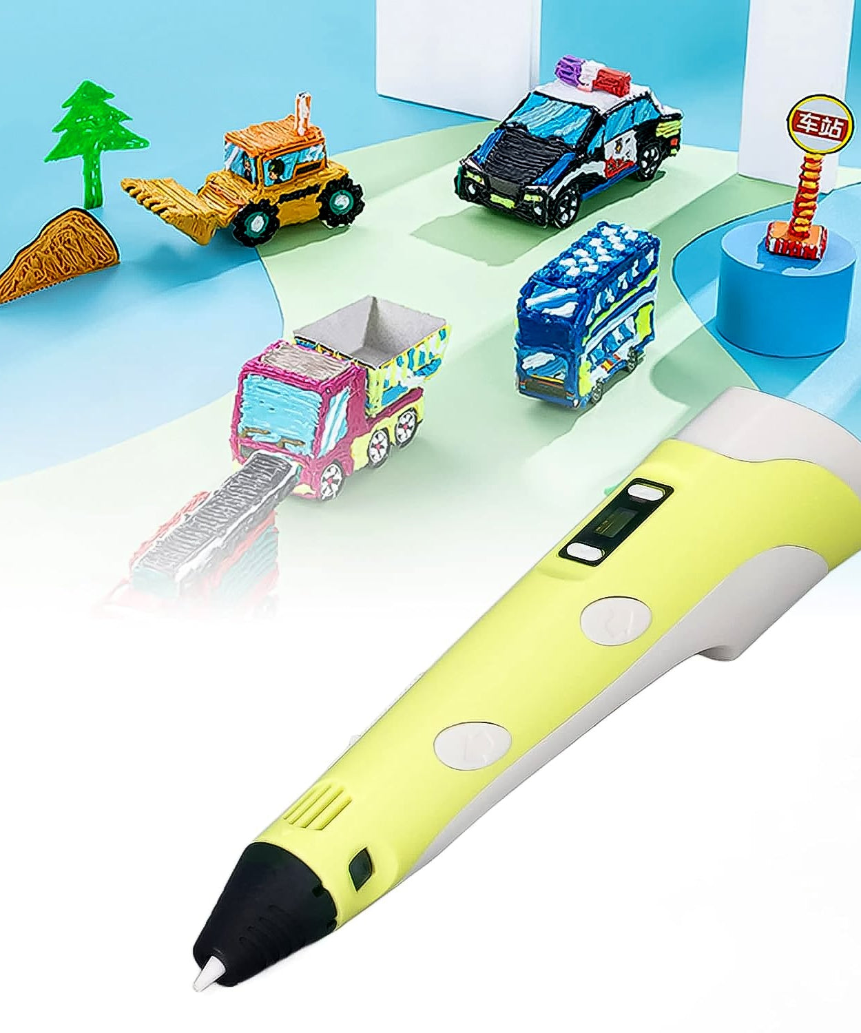 3D Printing Pen Set Easy, Drawing Pen for Kids and Adults (1 Pc)