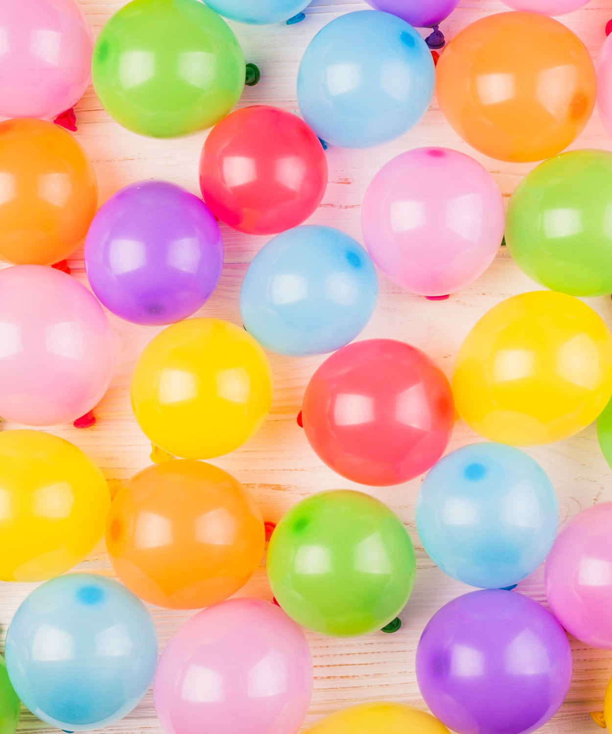 Multicolor Balloons Kinds of Latex Balloons for Birthday / Anniversary / Valentine's / Wedding / Engagement Party Decoration Birthday Decoration Items for Kids Multicolor (24 Pcs Set)