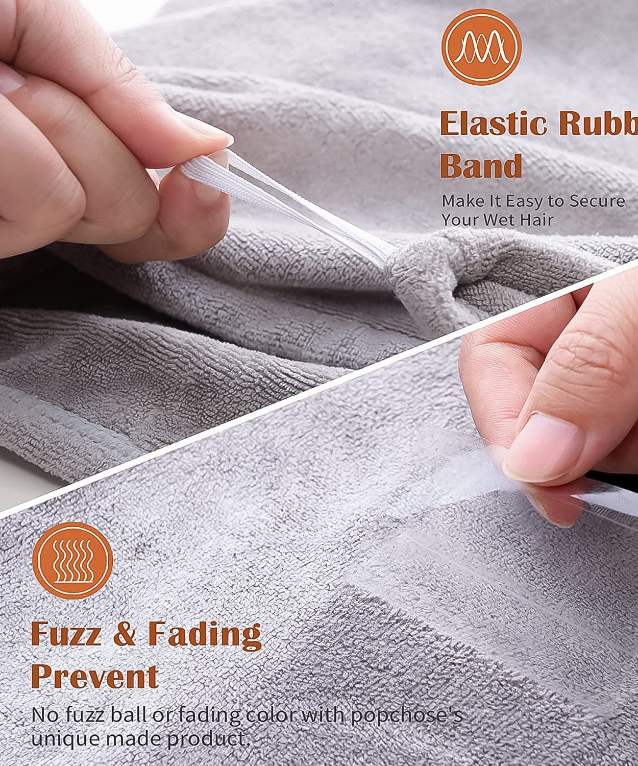 Quick Turban Hair-Drying Absorbent Microfiber Towel / Dry Shower Caps, Hair accessories