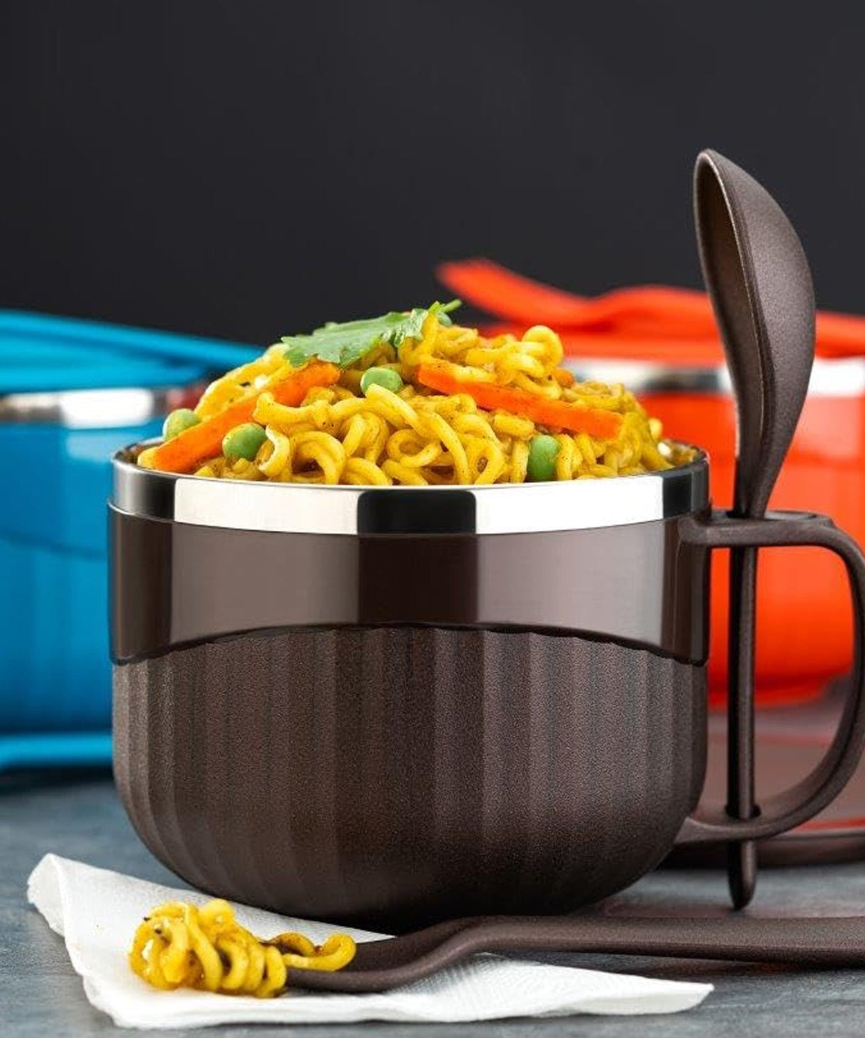 Home Chef Tangy Twist Insulated Lunch Bowl (Approx 650ML & 1 Pc)