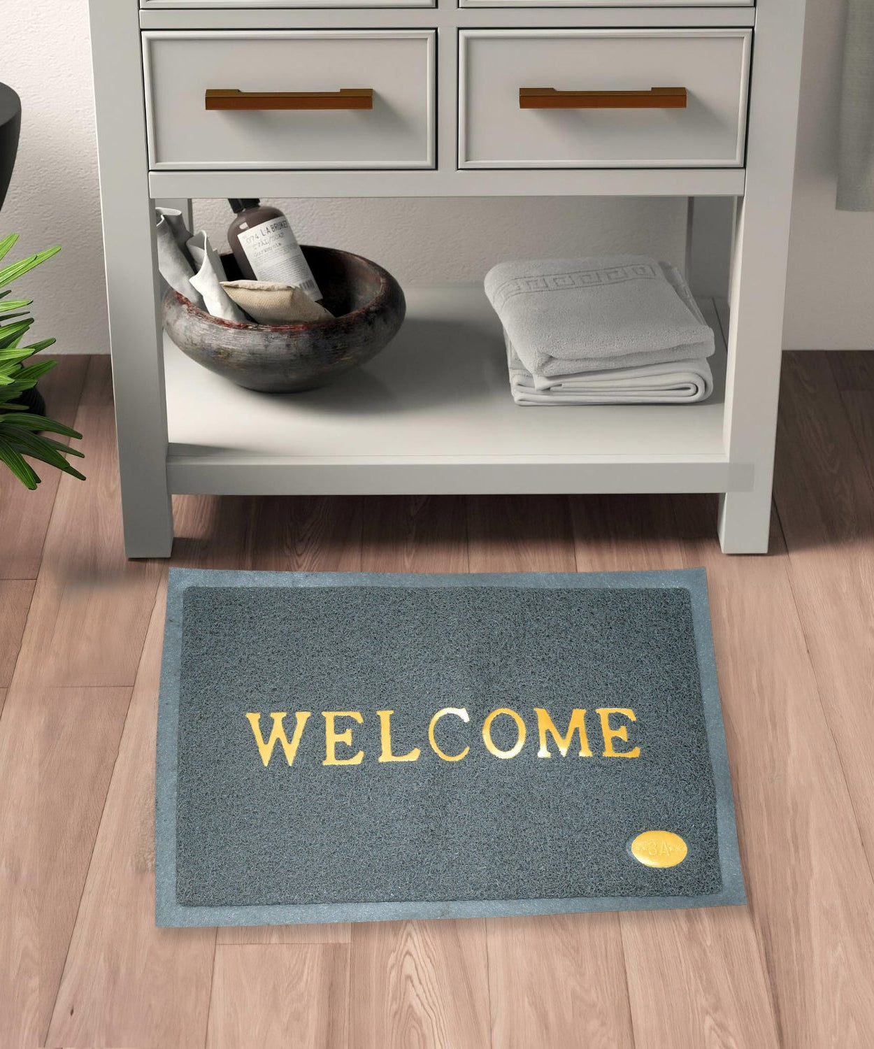 Welcome Door Mat for Home Entrance Outdoor Mat Anti Slip Heavy Duty and Waterproof | Easy to Clean for Entry For Bedroom, Living Room (23x15 Inch)