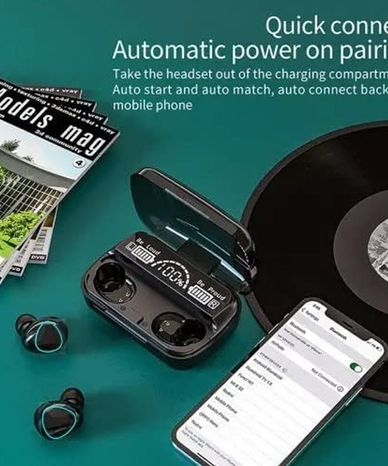 Sport wireless earbuds