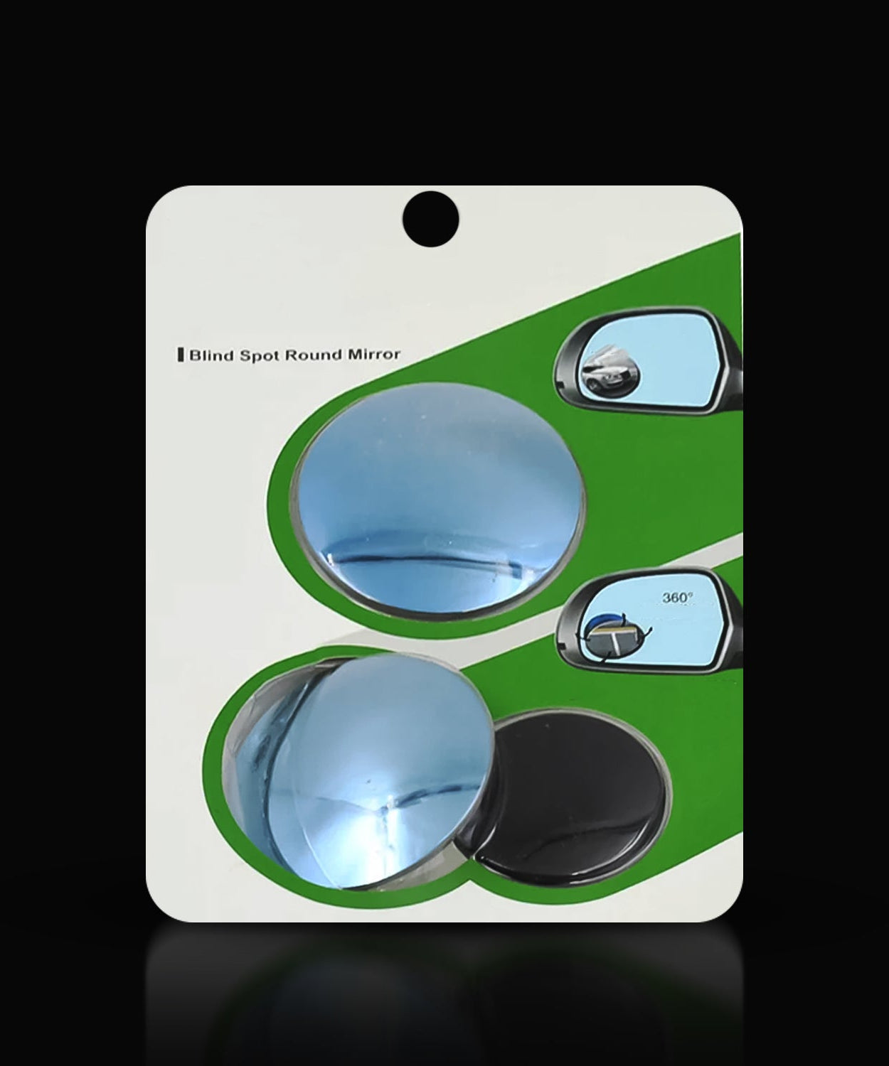Car Blind Spot Side Mirror Round HD Glass Blind spot Mirror (2 Pc)