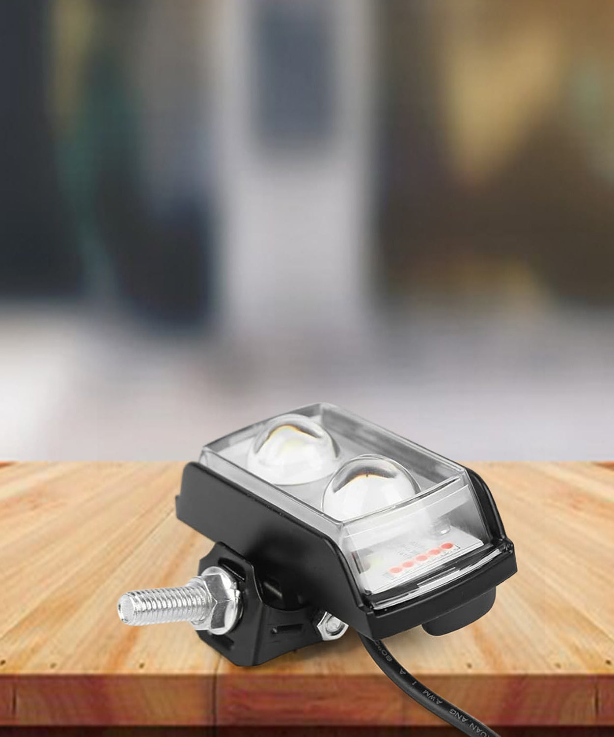 6 Mode LED Spotlight Universal Ultra Mini Double Lens Fog Light (1 Pc)