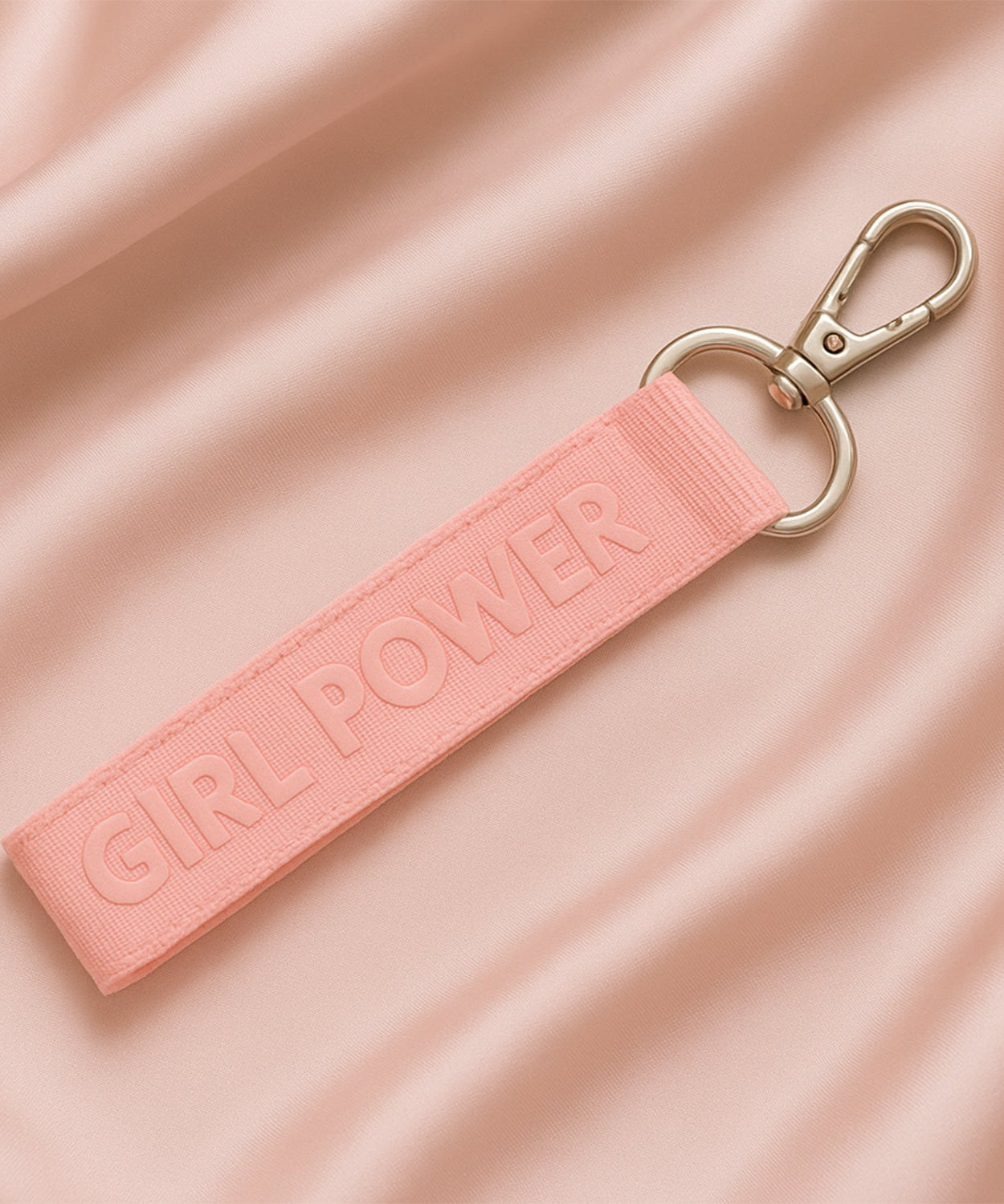 Girl Power Loop Keychain
