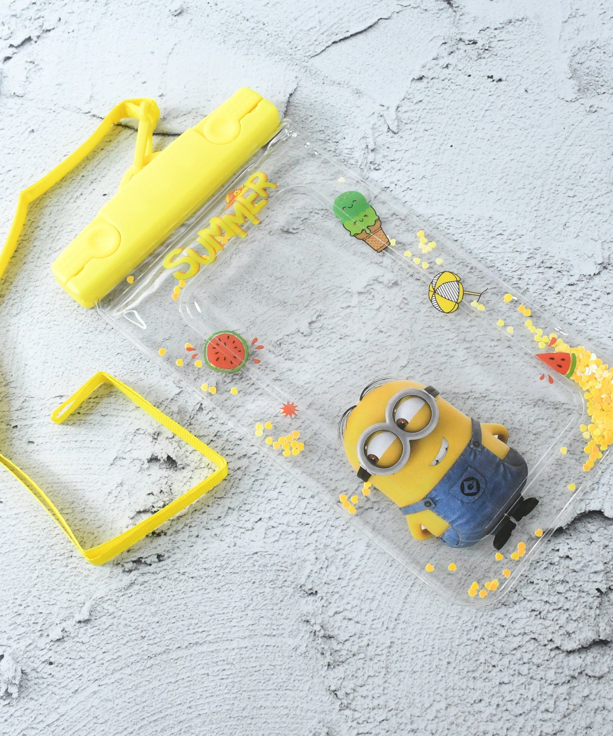 Waterproof Phone Pouch with Belt for All Android & iPhone Models (Mix Color)