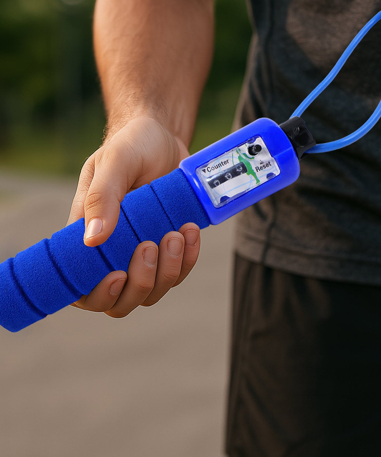 Digital Skipping Rope for Home Gym & Cardio Workout