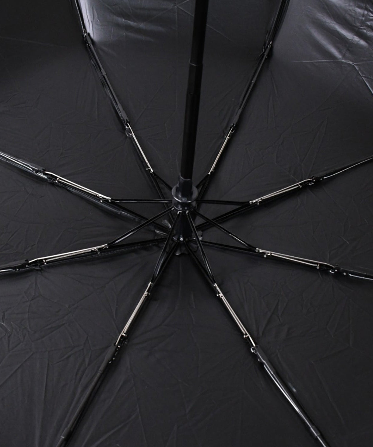 2 Fold Manual Umbrella – Wind, Sun & Rainproof with Steel Shaft & Wrist Strap