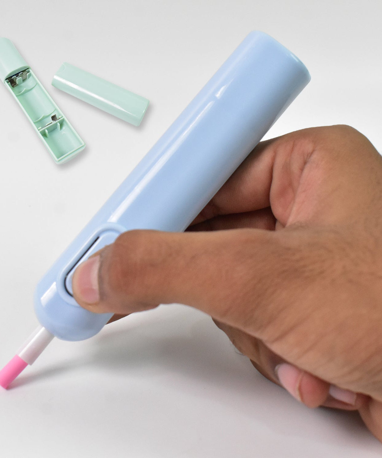 Electric Eraser Kit – Battery Operated with 10 Refills for Drawing & Sketching (Mix Design / Battery Not Included)