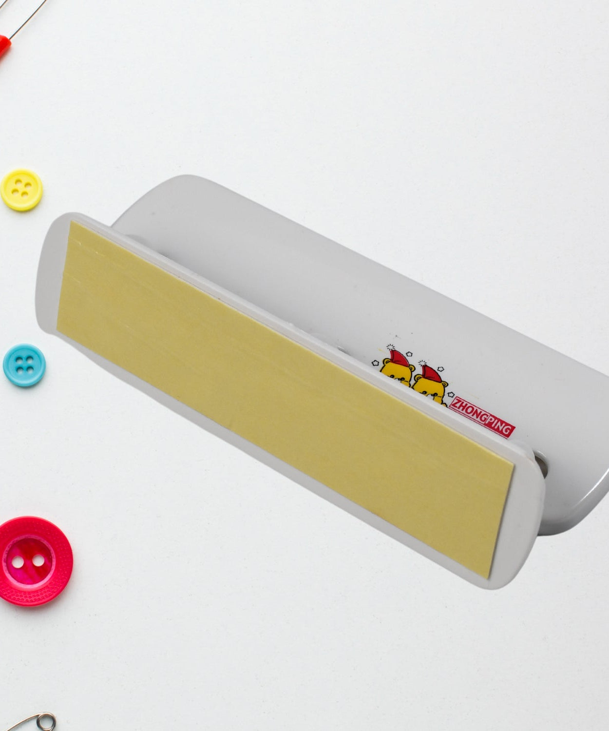 White hanger on wall