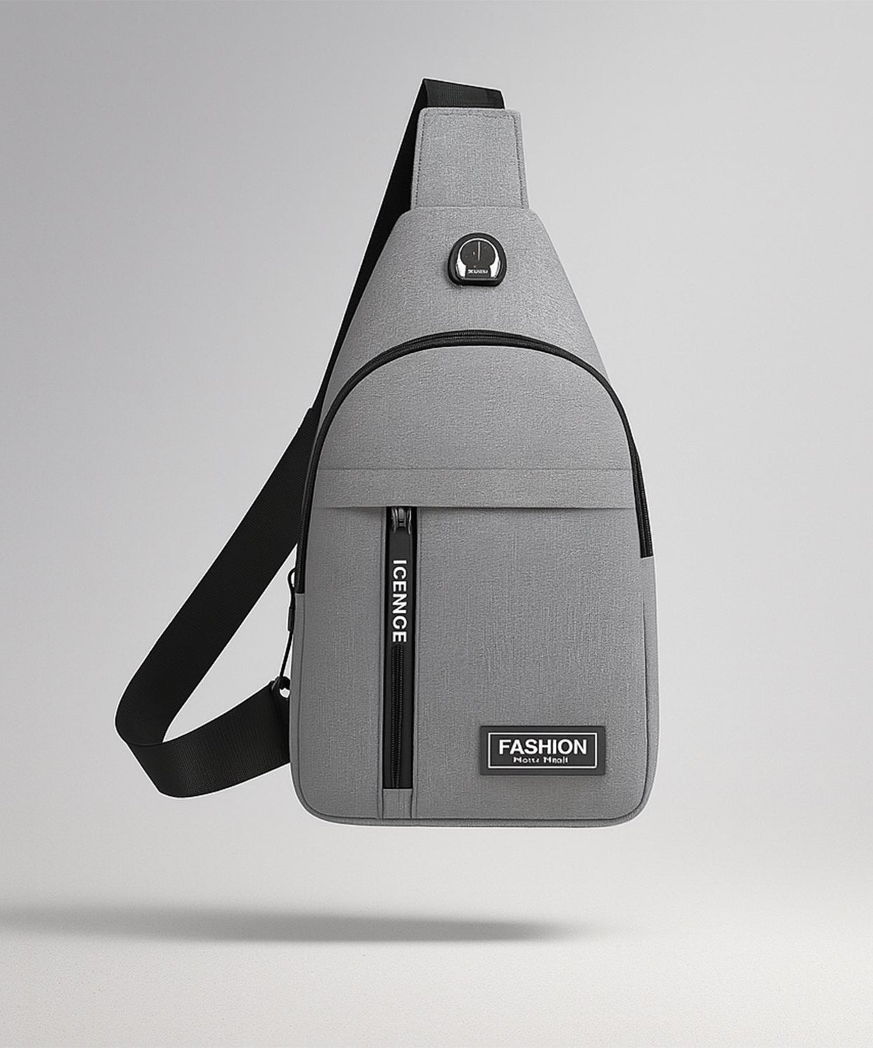 Waterproof Waist Bag, Shoulder Bags USB Charging Earphone Hook Sling Travel Bag (1 Pc / Mix Color)