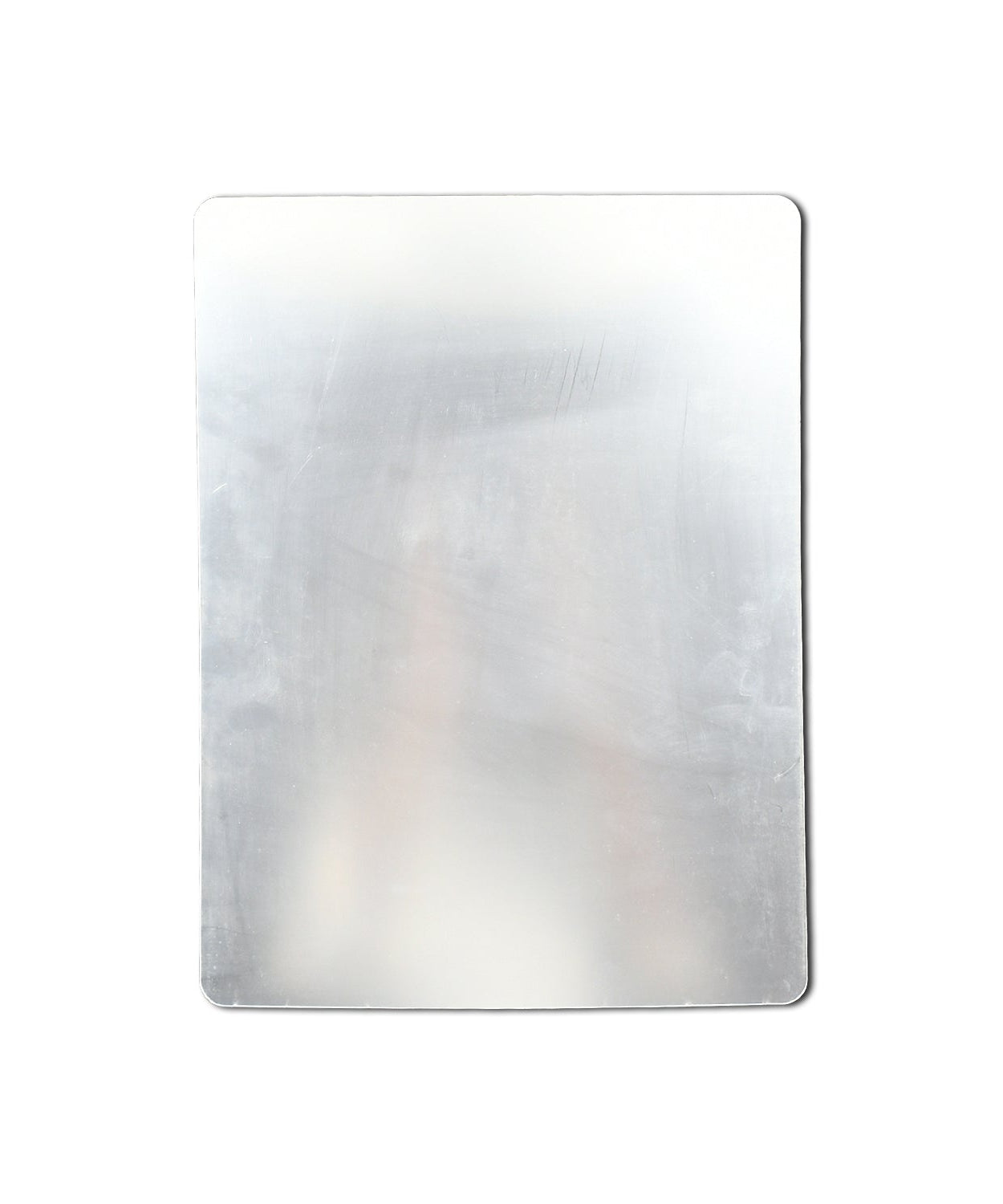 Set of 10 large square adhesive bathroom mirrors