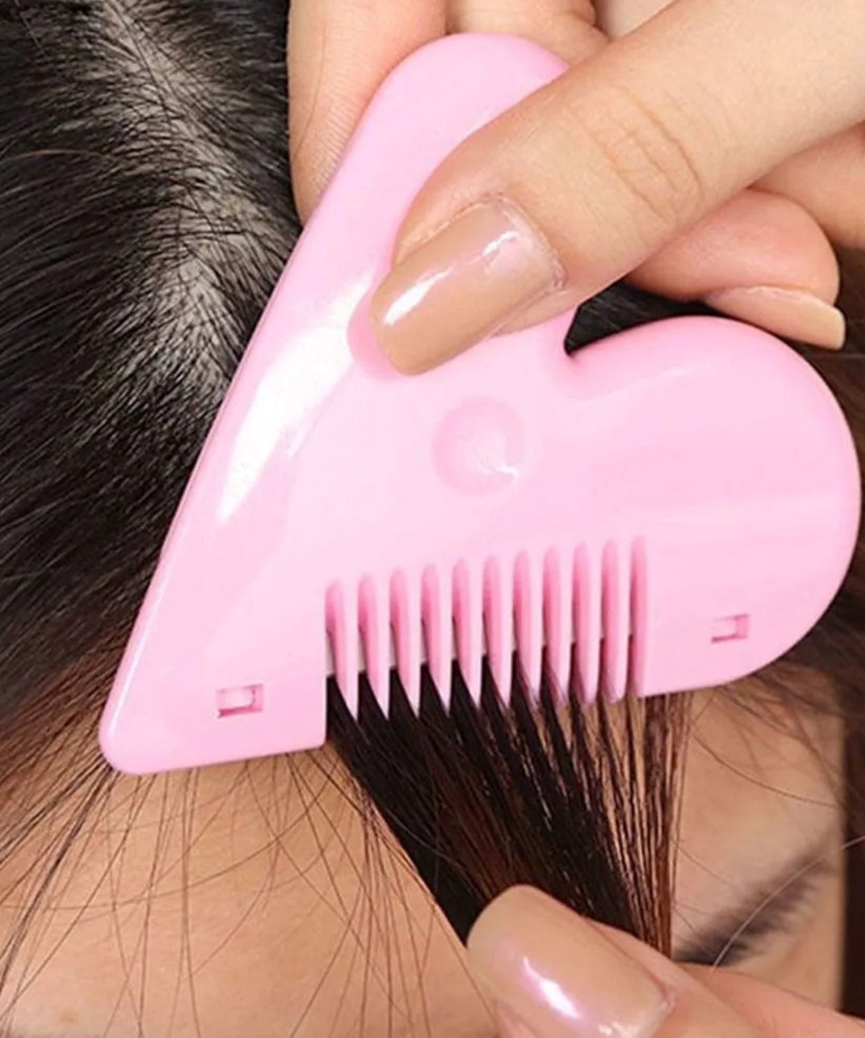 Heart Shape Baby Hair Scissors - Lightweight Stainless Steel Thinning Shears for Girls, Hair accessories