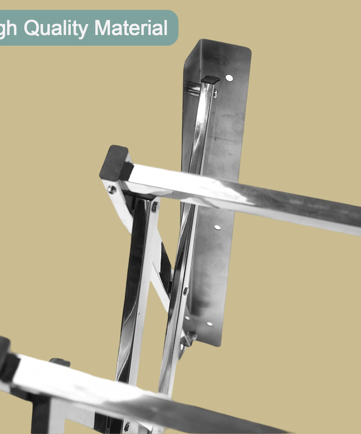 Stainless Steel Wall-Mounted Folding Clothes Drying Rack