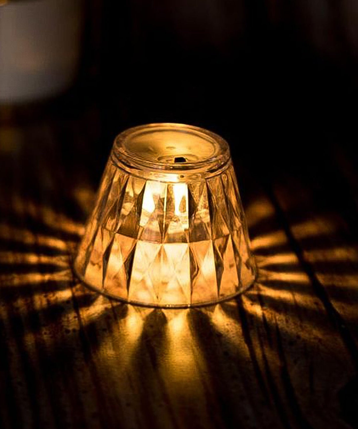 GlowVase Crystal Lamp